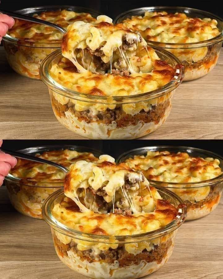 Savory Pasta and Meat Bake 461963090_2259555381074405_8901627463594703341_n