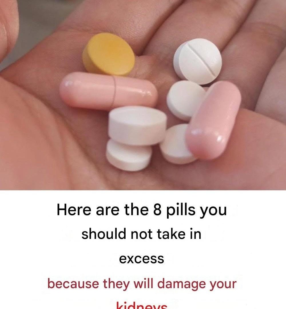 8 Types of Pills That Can Harm Your Kidneys When Overused 833347111_4457411151237058_477421152755862267_n